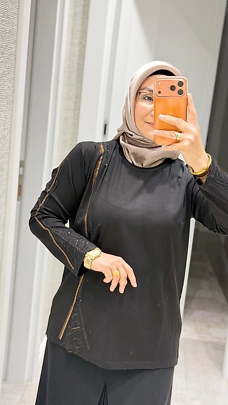 Armine Siyah Penye