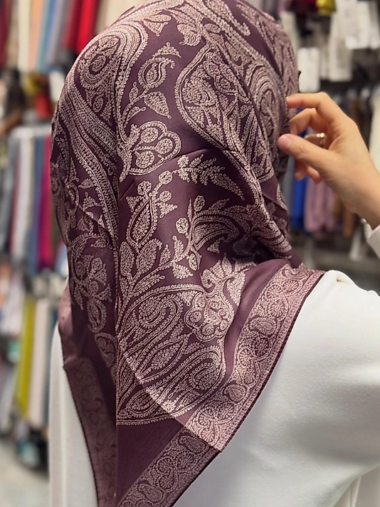 Naturel pamuk özel 3 eşarp