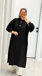 moda tensel kap 1-Siyah
