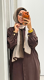 moda tensel kap 1-kahverengi