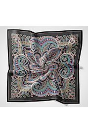 Silkhome Velora Eşarp Ethnic Antrasit