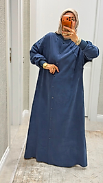 HÜMA SULTAN BÜYÜK BEDEN KAP 3/52-54-Lacivert