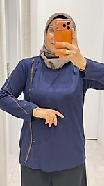 Armine Lacivert Penye