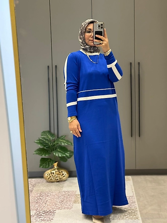 SOĞUK İPLİK MERSERİZE ELBİSE