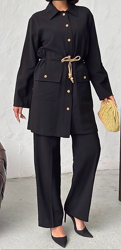 Pamuk Cupra Takım Siyah